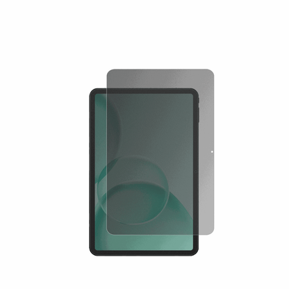 doogeetab g6 max mit aufgebrachtem dipos Displayschutz, der seitliche Einblicke blockiert