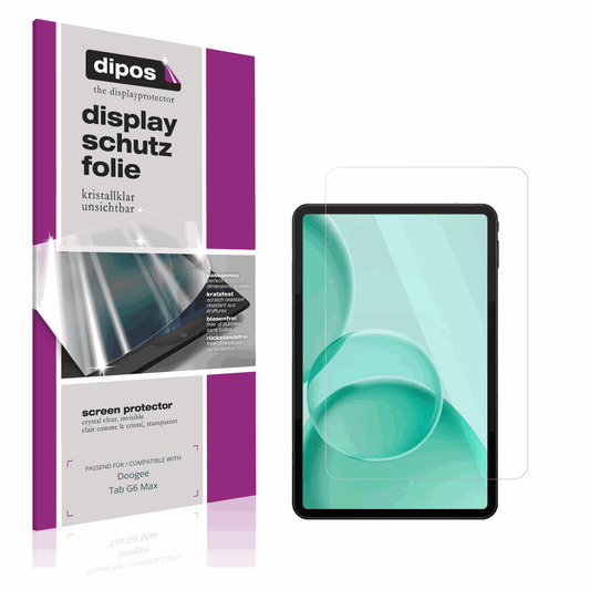 2x Schutzfolie klar für DOOGEE TAB G6+ Display-Schutzfolie