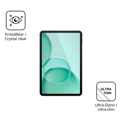 2x Schutzfolie klar für DOOGEE TAB G6+ Display-Schutzfolie