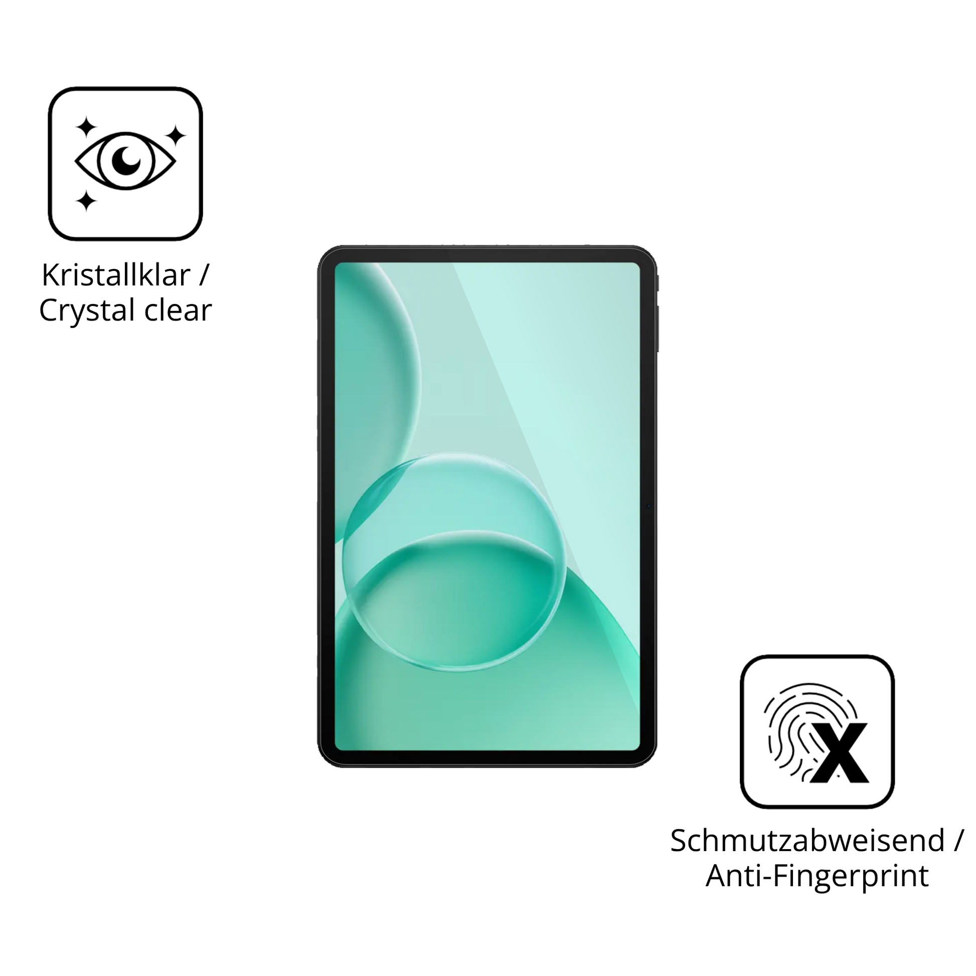 Flexible TPU-Folie passend zugeschnitten für doogeetab g6 max, vollständige Abdeckung