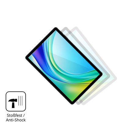 Schutz gegen Kratzer auf dem Doogee Tab G6 Pro Glas durch Schlüssel, Stöße gegen die Tischkante oder Stürze