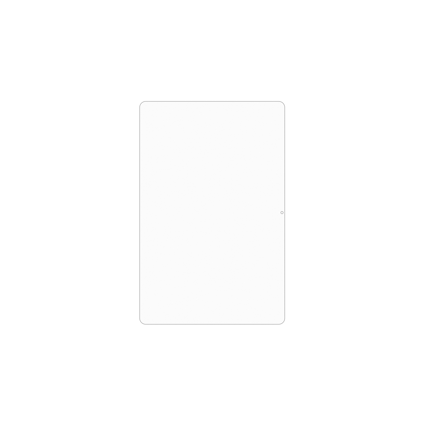 dipos Displayschutz für DOOGEE U12, mattierte Oberfläche, geringe Dicke und perfekte Passform