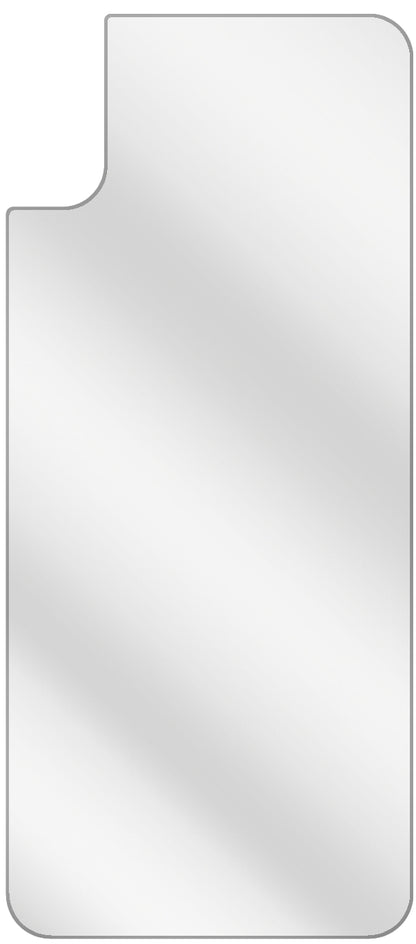 dipos Displayschutz für Doogee X50L Rückseite, transparente Oberfläche, geringe Dicke und perfekte Passform