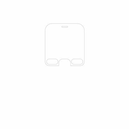 dipos Displayschutz für Doro Leva L11, mattierte Oberfläche, geringe Dicke und perfekte Passform