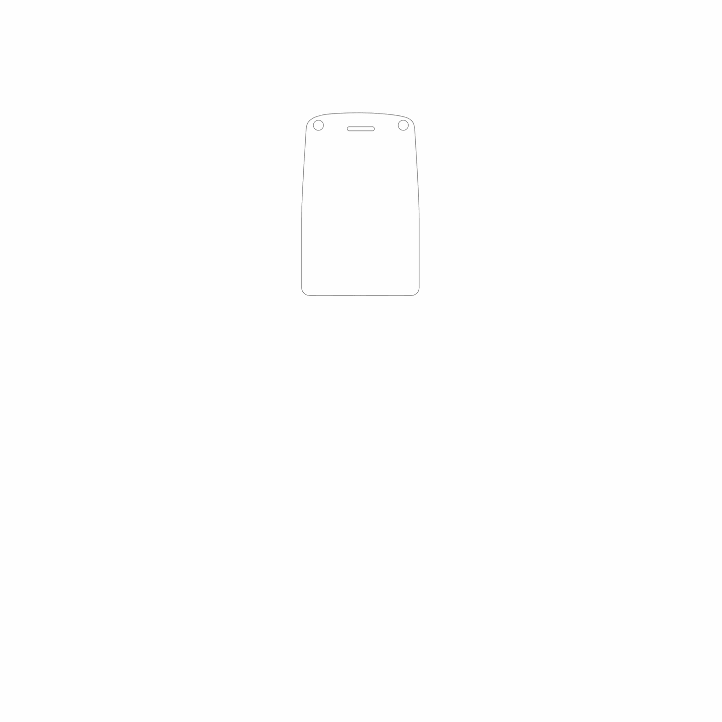 dipos Displayschutz für Doro Primo 406, mattierte Oberfläche, geringe Dicke und perfekte Passform