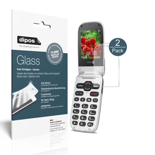 Perfekte Passform und ultimative Qualität: Unser 9H Panzerglas bietet Schutz für Doro-Secure 628