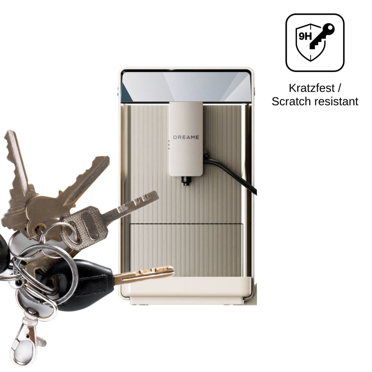 2x 9H Schutzfolie für Dreame Ecceluxe Slim Panzerfolie