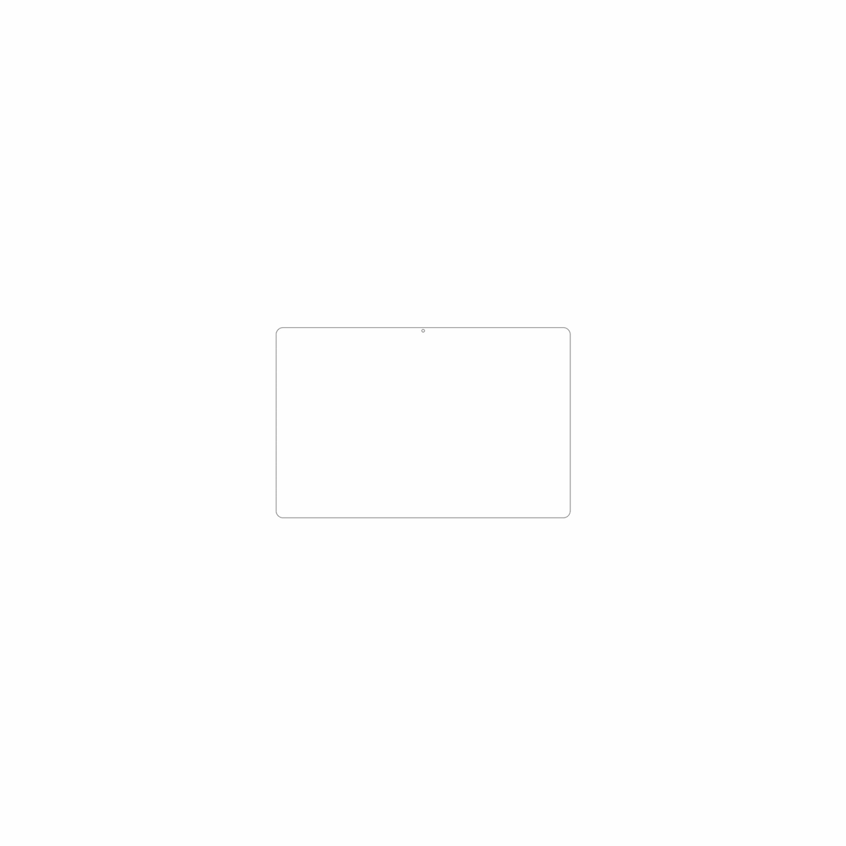 dipos Displayschutz für DRIVNEXT M901, mattierte Oberfläche, geringe Dicke und perfekte Passform