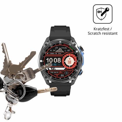 dipos Displayschutz f�r DTNO.1 DTG1, transparente Oberfl�che, perfekte Passform auch f�r die Rundungen