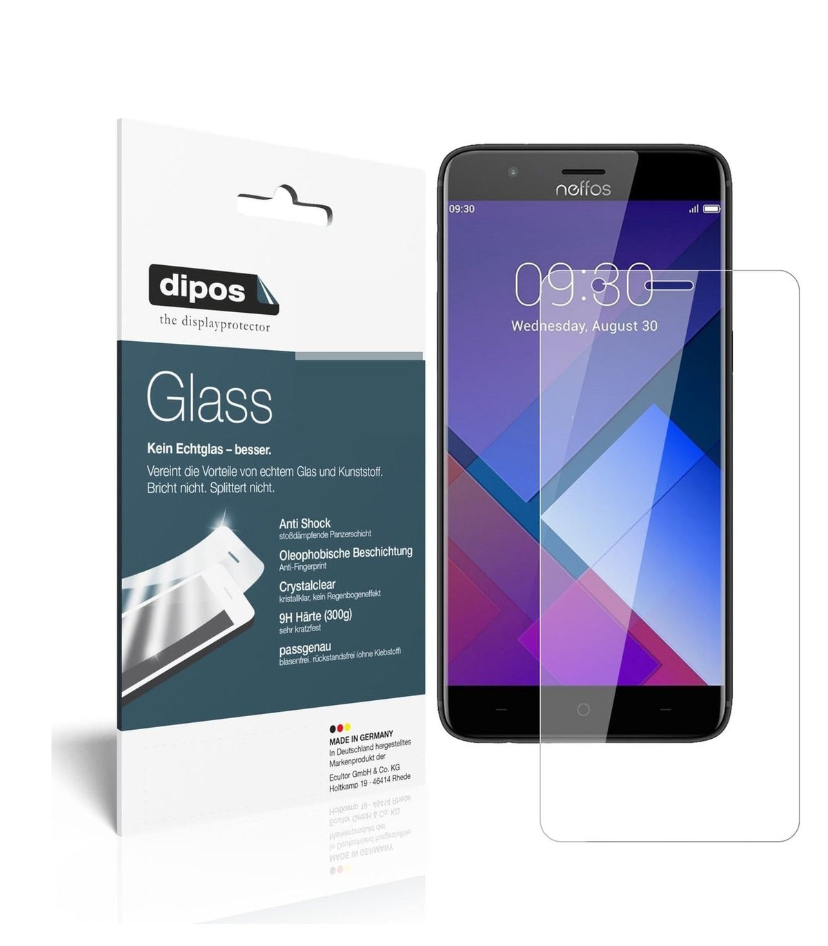 1x 9H Schutzfolie für TP-Link Neffos P1 Panzerfolie