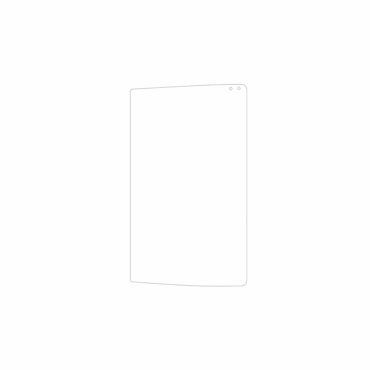 dipos Displayschutz für Dynavin D9-DF432 9 Zoll, mattierte Oberfläche, geringe Dicke und perfekte Passform