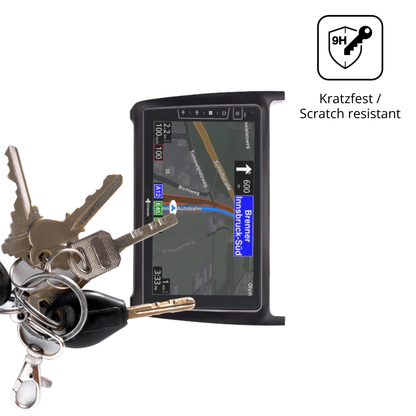 dipos Displayschutz für Dynavin D9-69H Premium Flex 9 Zoll, mattierte Oberfläche, robuste Festigkeit und perfekte Passform