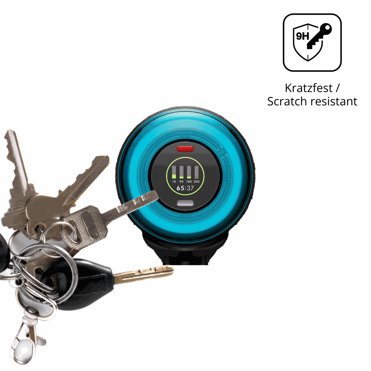 dipos Displayschutz für Dyson V16, mattierte Oberfläche, robuste Festigkeit und perfekte Passform
