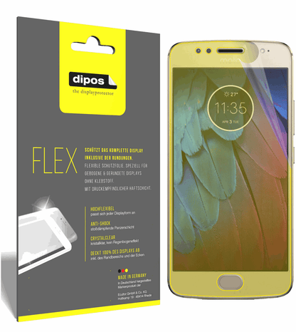 3x 3D Full Cover Schutzfolie für Motorola Moto G5s Plus