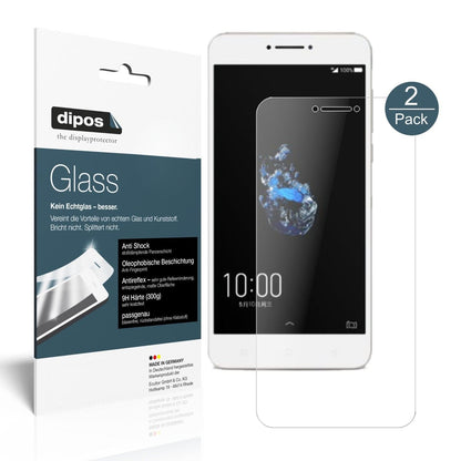 2x 9H Schutzfolie matt für Coolpad Cool Play 6 Panzerfolie