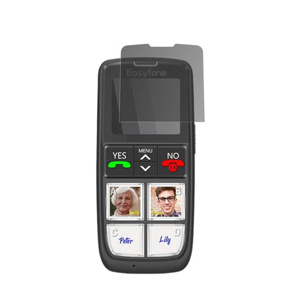 Blickschutzfolie für Easyfone T6 4G matt Schutzfolie Privacy