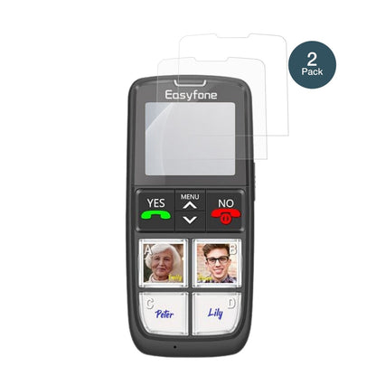 2x 9H Schutzfolie matt für Easyfone T6 4G Panzerfolie