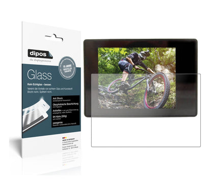 Matte Displayschutzfolie von dipos passend für Easypix GoXtreme Black Hawk Plus 4K, 9H kratzfest und blasenfrei montiert