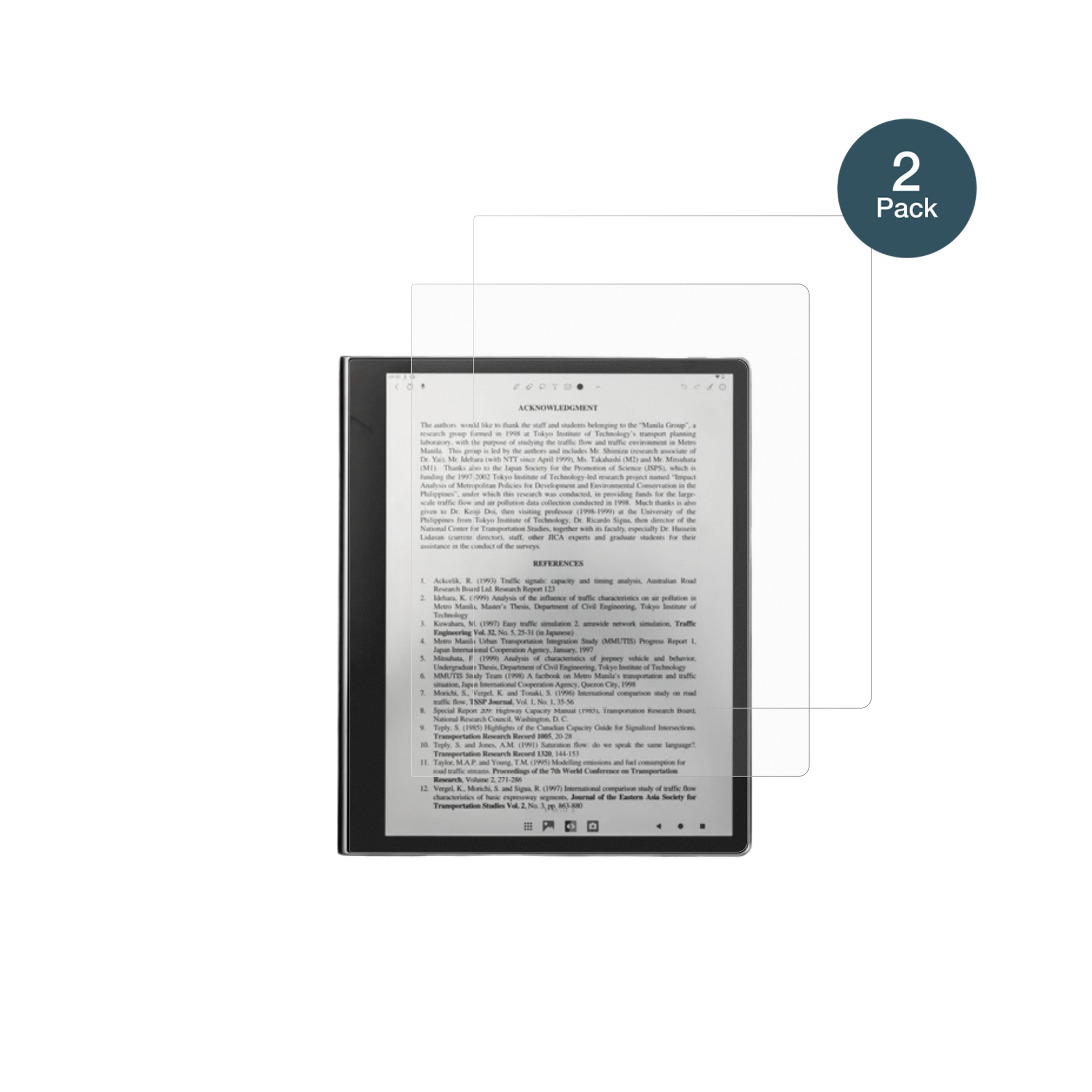 eazeyepaper 2.0 mit aufgebrachter dipos Panzerfolie, die lästige Fingerabdrücke minimiert