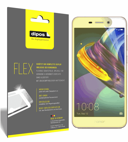 3x 3D Full Cover Schutzfolie für Huawei Honor 6C Pro