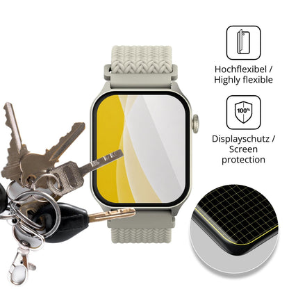 dipos Displayschutz für ECHO Rainbow Mesh Z194, transparente Oberfläche, geringe Dicke und perfekte Passform