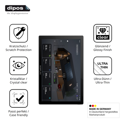 Displayschutz hergestellt in Deutschland, höchste Qualität made in Germany