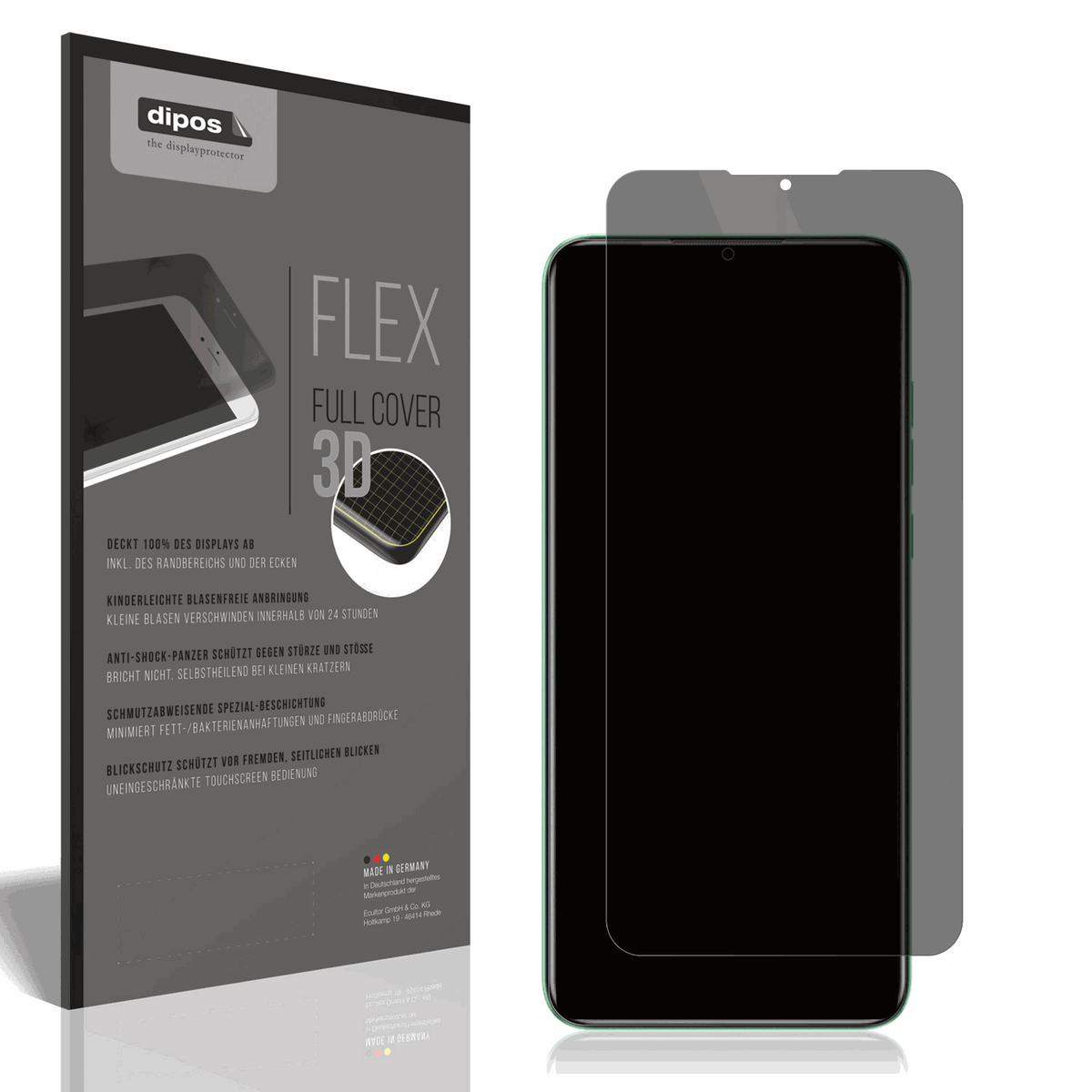 Full Cover Privacy Blickschutzfolie für Oukitel C53