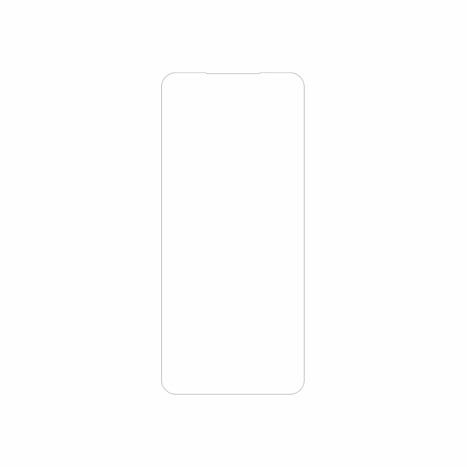 dipos Displayschutz für EinfachFon Kids, mattierte Oberfläche, geringe Dicke und perfekte Passform
