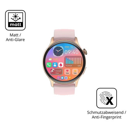 Dünne und entspiegelnde Folie passend zugeschnitten für EKO Connected Watch 5.2