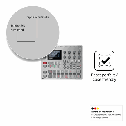 Besonders flexibler Displayschutz mit Anti-Shock-Schicht im Materialmix