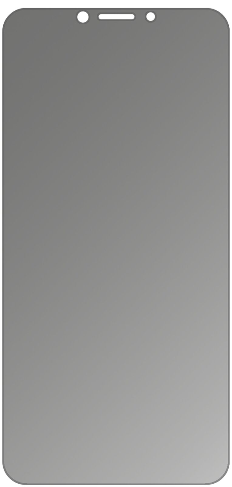 dipos Displayschutz für Elephone A4, mattierte Oberfläche, Blickschutzfilter und perfekter Passform