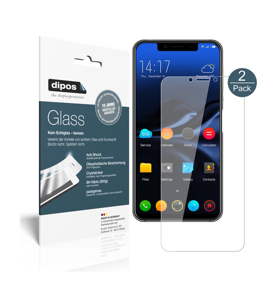 Perfekte Passform und ultimative Qualität: Unser 9H Panzerglas bietet Schutz für Elephone-A4
