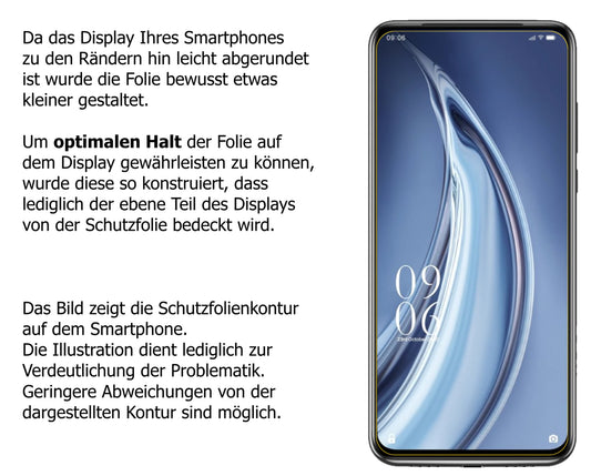 Dünne und klare Folie passend zugeschnitten für Elephone PX Pro