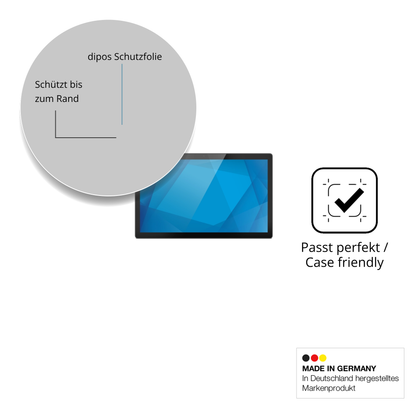 Besonders flexibler Displayschutz mit Anti-Shock-Schicht im Materialmix