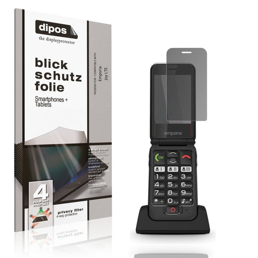 Blickschutzfolie für Emporia Joy LTE matt Schutzfolie Privacy