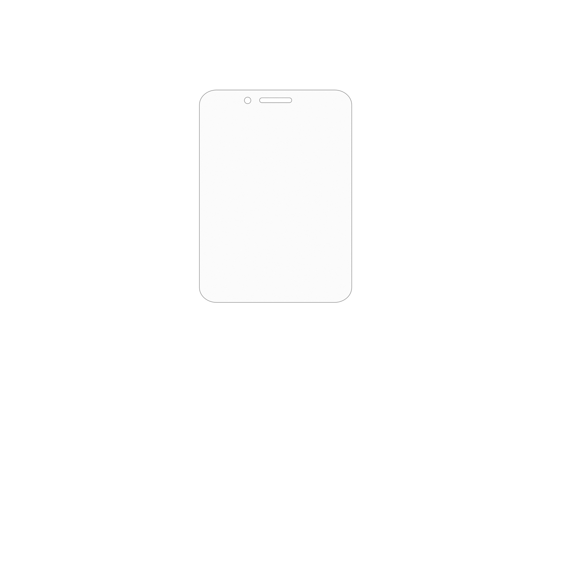 dipos Displayschutz für Energize E288S, mattierte Oberfläche, geringe Dicke und perfekte Passform