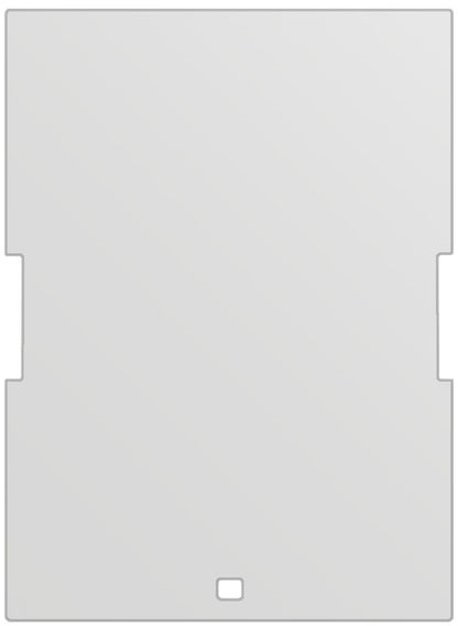 dipos Displayschutz für Energy Sistem eReader Pro HD, mattierte Oberfläche, geringe Dicke und perfekte Passform