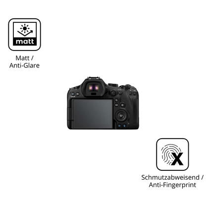 9H Hartbeschichtete, flexible Folie passend zugeschnitten für EOS R6 Mark III