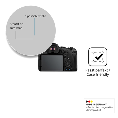 Schutzglasfolie mit optimaler Passform, zur Verwendung mit Hüllen geeignet