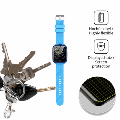 dipos Displayschutz für Eoxxon T13, transparente Oberfläche, geringe Dicke und perfekte Passform