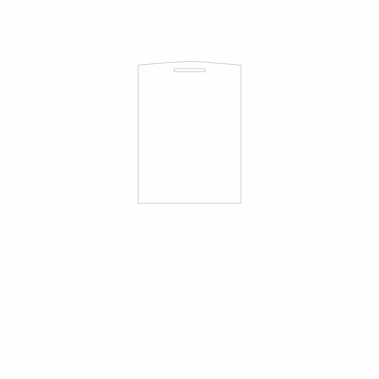 dipos Displayschutz für Ergo B185, mattierte Oberfläche, geringe Dicke und perfekte Passform