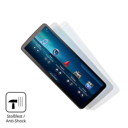 Schutz gegen Kratzer auf dem Erisin ES46GC50-TDE 12.3 Zoll Glas durch Schlüssel, Stöße gegen die Tischkante oder Stürze