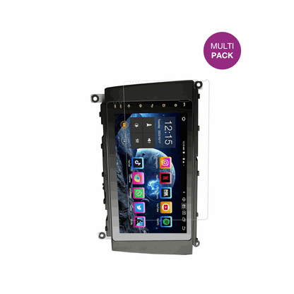 Ersin8 Zoll ES8584C-HCG mit aufgebrachter dipos Displayschutzfolie, glasklare Darstellung ohne Einschränkungen