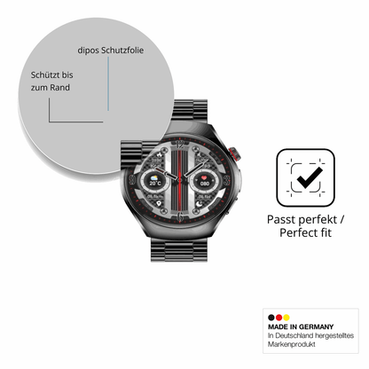 Besonders flexibler Displayschutz mit Anti-Shock-Schicht im Materialmix