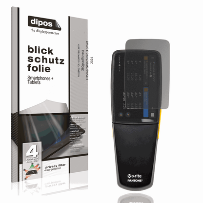 Blickschutzfolie von dipos passend für exact 2, präziser Zuschnitt und blasenfrei montiert