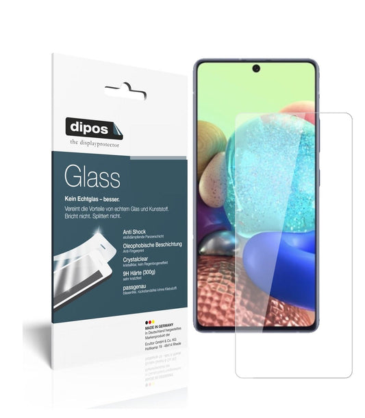 1x 9H Schutzfolie für Samsung Galaxy A71 5G Panzerfolie