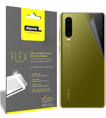 2x 3D Full Cover Schutzfolie für Huawei P30 Rückseite
