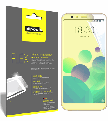 3x 3D Full Cover Schutzfolie für Meizu M8C