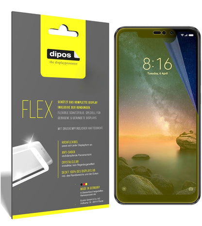 2x 3D Full Cover Schutzfolie für Xiaomi Redmi Note 6 Pro
