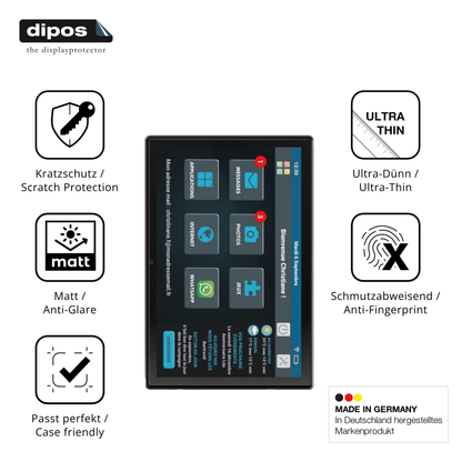 Displayschutz hergestellt in Deutschland, höchste Qualität made in Germany